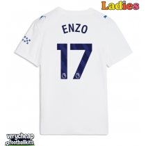 Manchester City Enzo Fernandez #17 Replica Third Shirt Ladies 2026-27 Short Sleeve